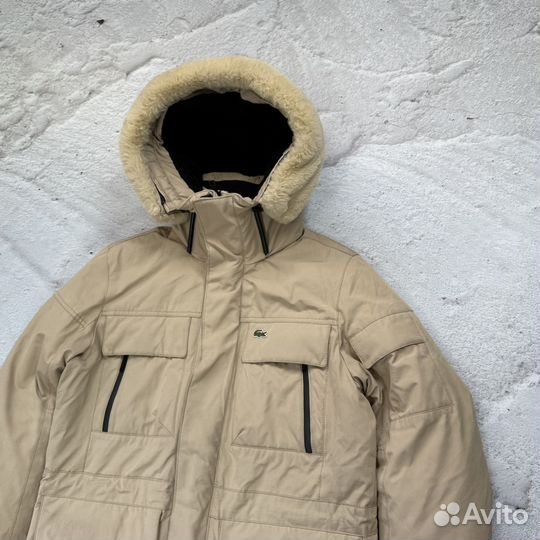 Зимний пуховик Lacoste оригинал