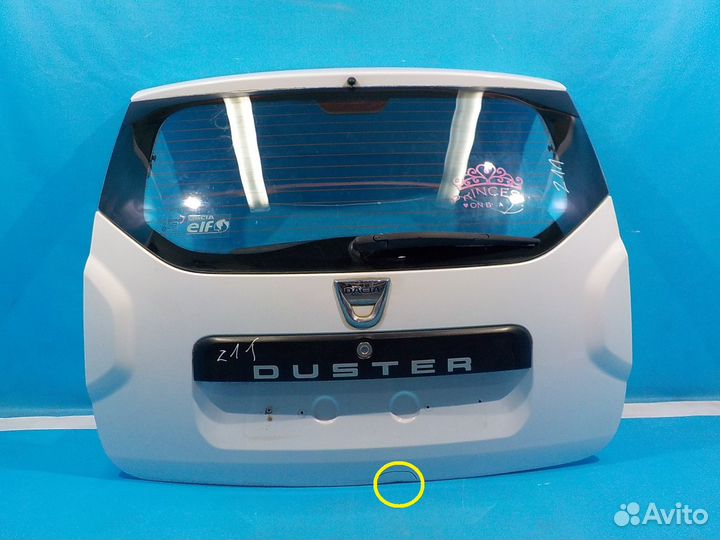 Крышка - дверь багажника renault Duster 1 2010-201