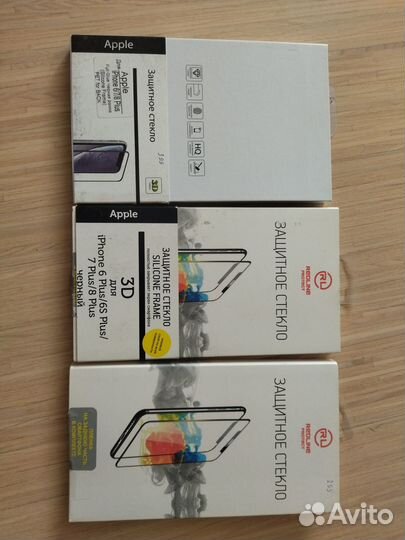 Стекла на iPhone 6/7/8+