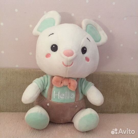 Мышка плюшевая игрушка