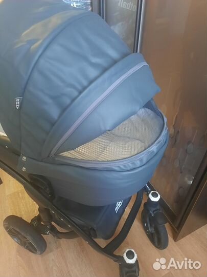 Коляска 2 в 1 эко кожа