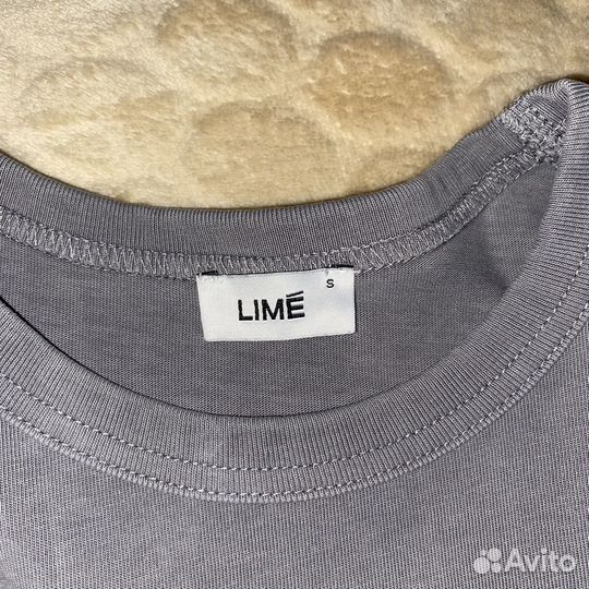 Лонгслив lime