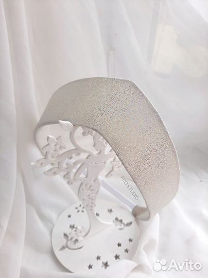 Кокошник современный сияющий свадебный вечерний