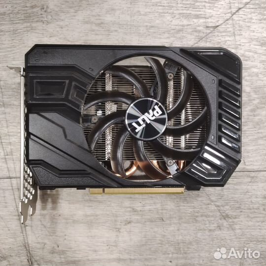 Видеокарта palit geforce GTX1660 super stormx 6Гб