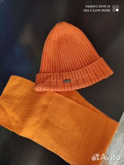 Шапка+шарф для ребенка