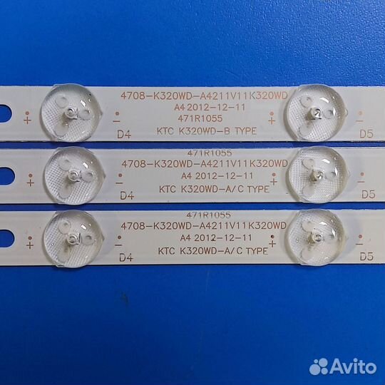 0417 Светодиодная подсветка 4708-K320WD-A4211V11