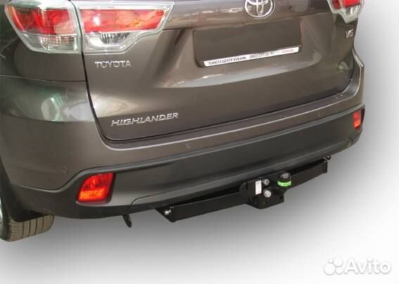 Фаркоп для toyota highlander 2013. Leader Plus