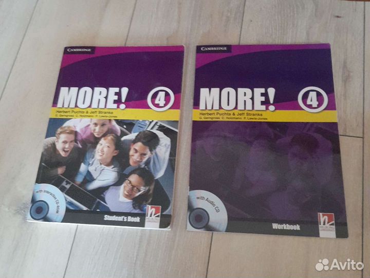 Cambridge. More 4 учебник + тетрадь