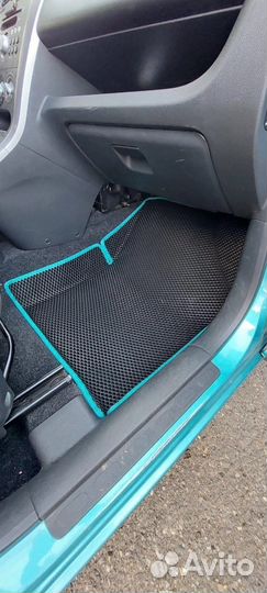 Автомобильные коврики eva с бортами 3 д