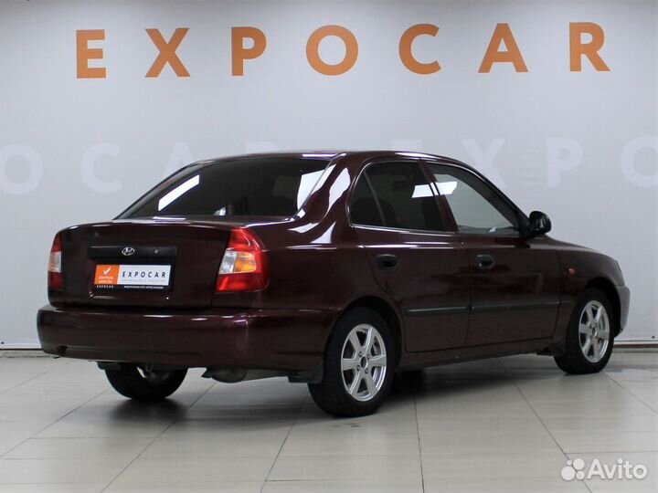Hyundai Accent 1.5 AT, 2008, 139 579 км