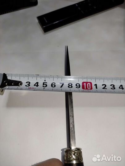 Нож охотничий из дамасской стали