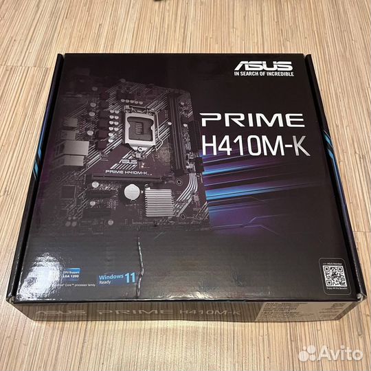 Новая Материнская плата Asus Prime H410M-K
