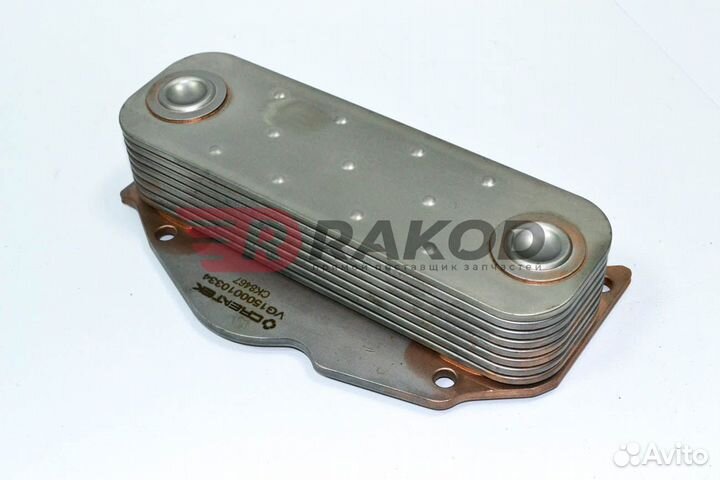 Радиатор масляный howo евро-2 createk