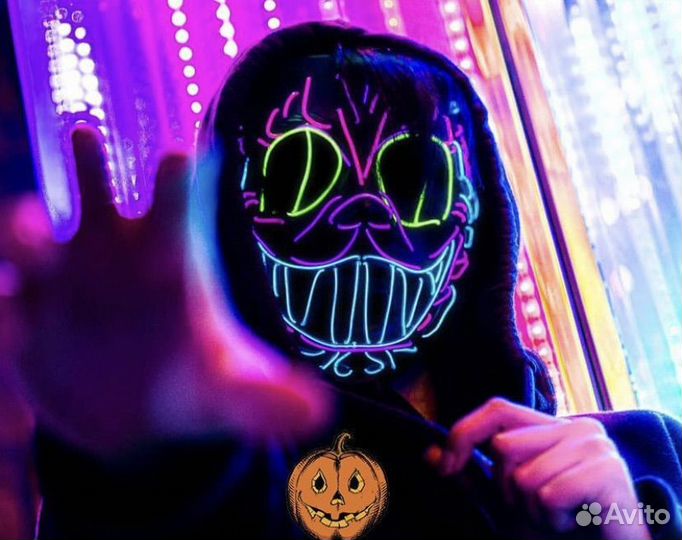 Маска стиль Киберпанк