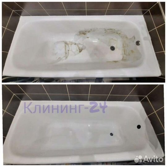 Реставрация ванн жидким акрим