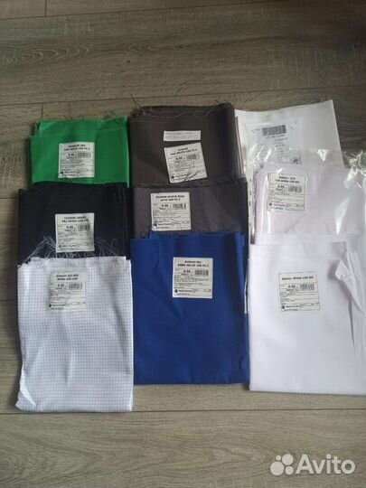 Отрезы ткани, лоскуты