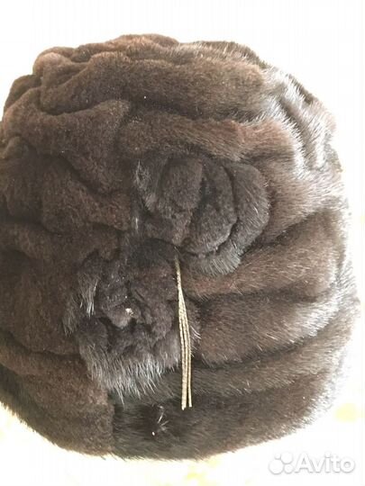 Шапка норковая женская
