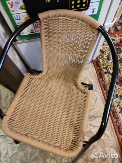 Кресло плетеное