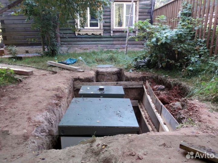 Септик био Аквабокс 4 дачный