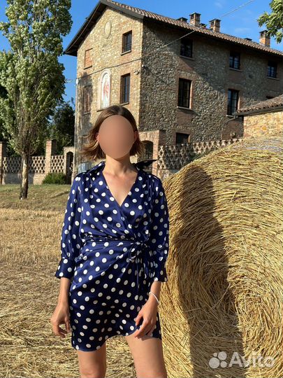 Шелковое платье Luisa Spagnoli Италия