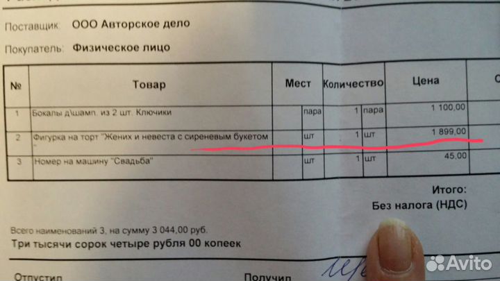 Свадебная статуэтка