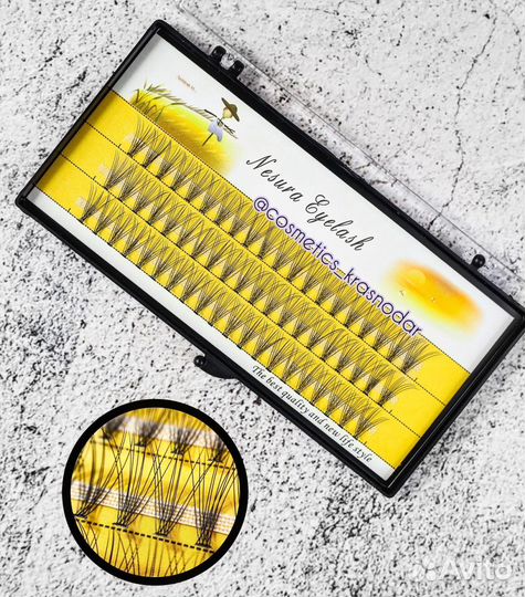 Ресницы пучки