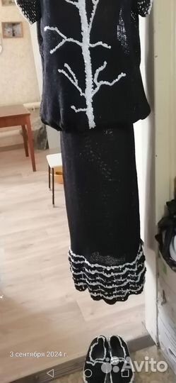 Костюмы вязаные-летние, осенние, зимние