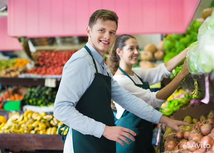Работник торгового зала с ежедневной оплатой