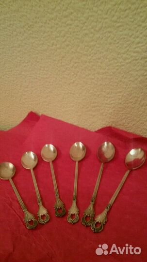 Наборы чайных ложек мнц СССР 6+6 шт