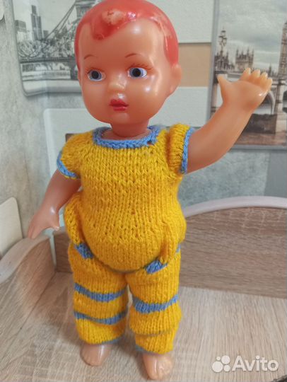 Кукла алёшка СССР 60 гг Ленигрушка 27 см