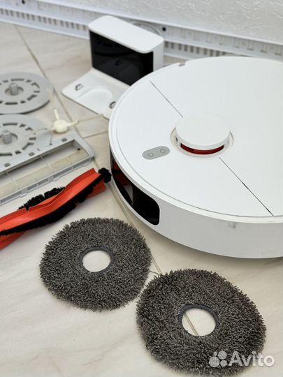Робот пылесос xiaomi robot vacuum s10+ белый