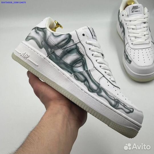 Nike Air Force 1 low Skeleton (Арт.19493)