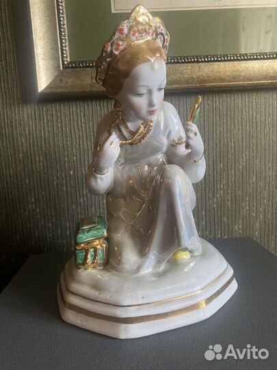 Статуэтка Малахитовая шкатулка СССР