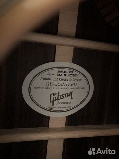 Гитара Gibson Songwriter