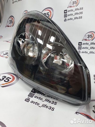 Фары LADA Priora под bosch чёрные