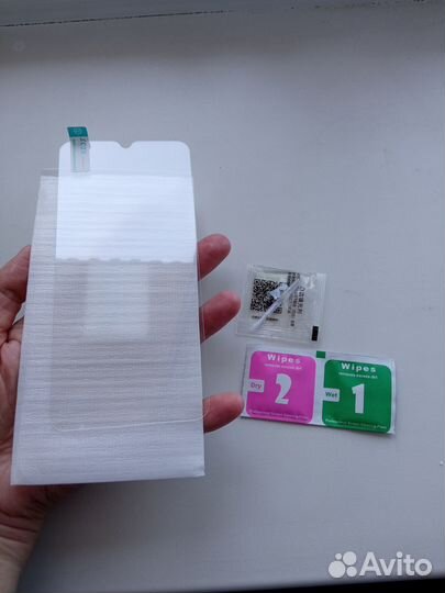 Чехол для Redmi 9 с кольцом-держателем и стеклом