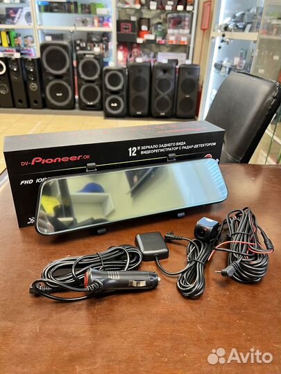 Зеркало регистратор GPS информатор антирадар