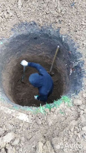 Копка траншей в ручной