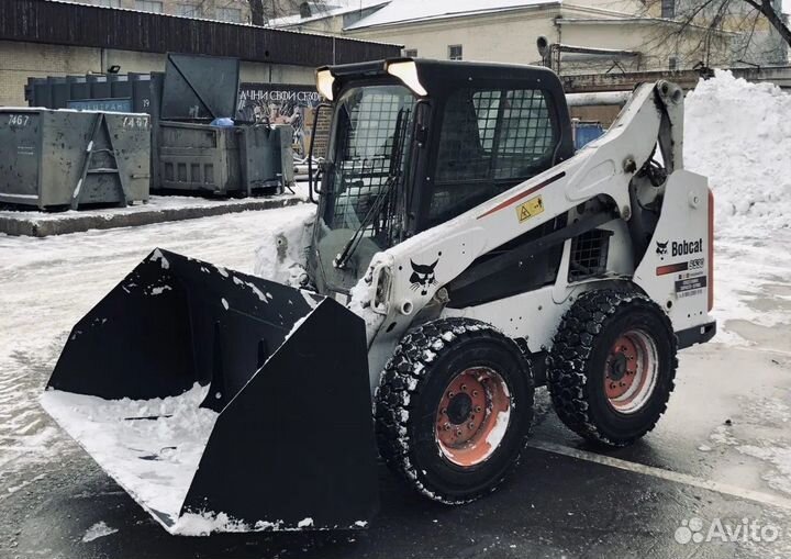 Аренда услуги мини погрузчика Bobcat