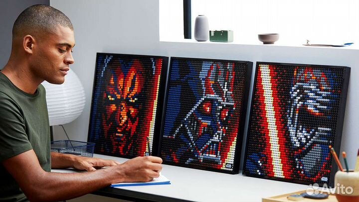 Конструктор Лего Art Картина Star Wars Ситхи (нов)