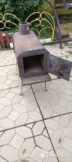 Печка буржуйка бу
