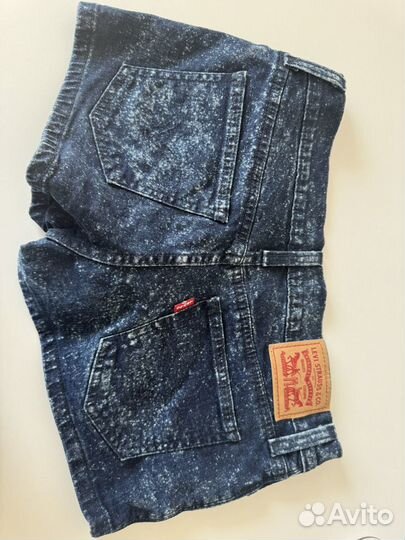 Шорты levis 26 джинсовые