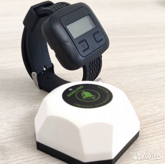 Кнопка вызова персонала, официанта: Бургер Белый