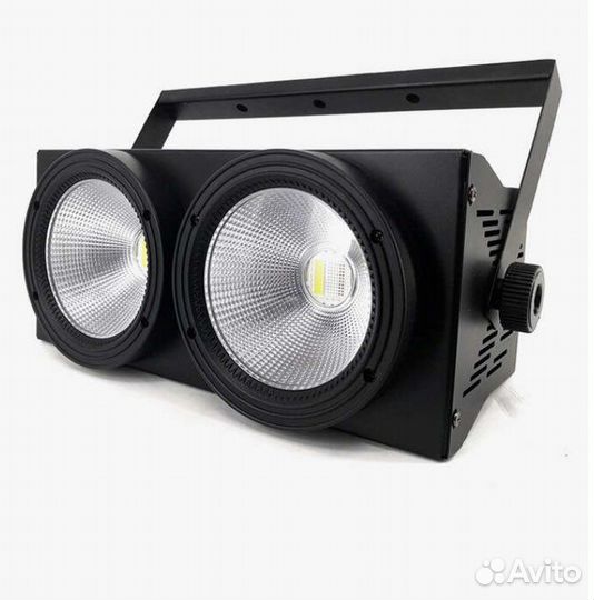 Led Cob 2x100w Shehds Световой прибор DMX
