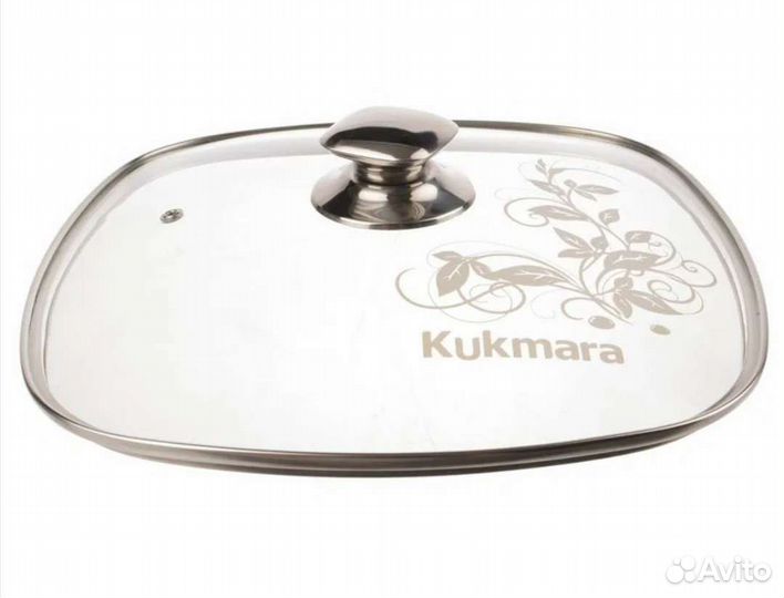 Крышка квадратная стеклянная 