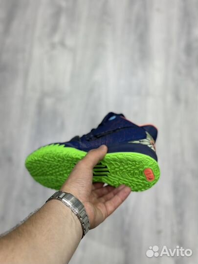 Кроссовки Nike Kyrie 7 синие мужские зеленые