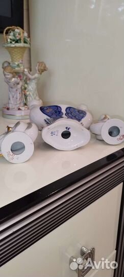 Фарфоровые подсвечники цена за все 3 шт