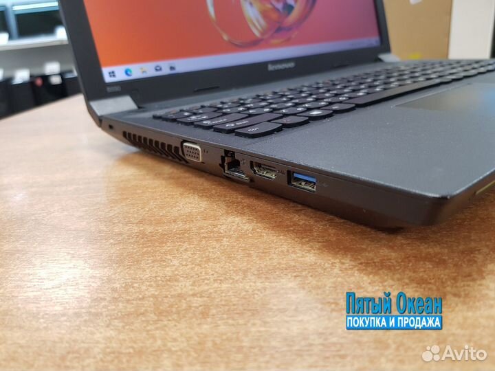 Ноутбук Lenovo 15, Pentium 2020M, RAM 8Gb, SSD