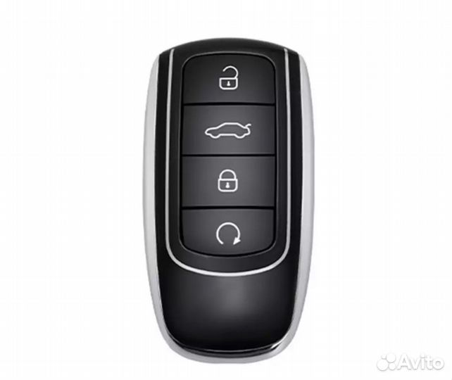 Чехол на ключ Chery Tiggo 7 и 8 Pro Max, Omoda, Jaecoo TPU Pink new