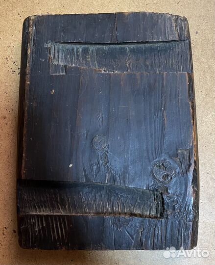 Старинная икона Неопалимая Купина